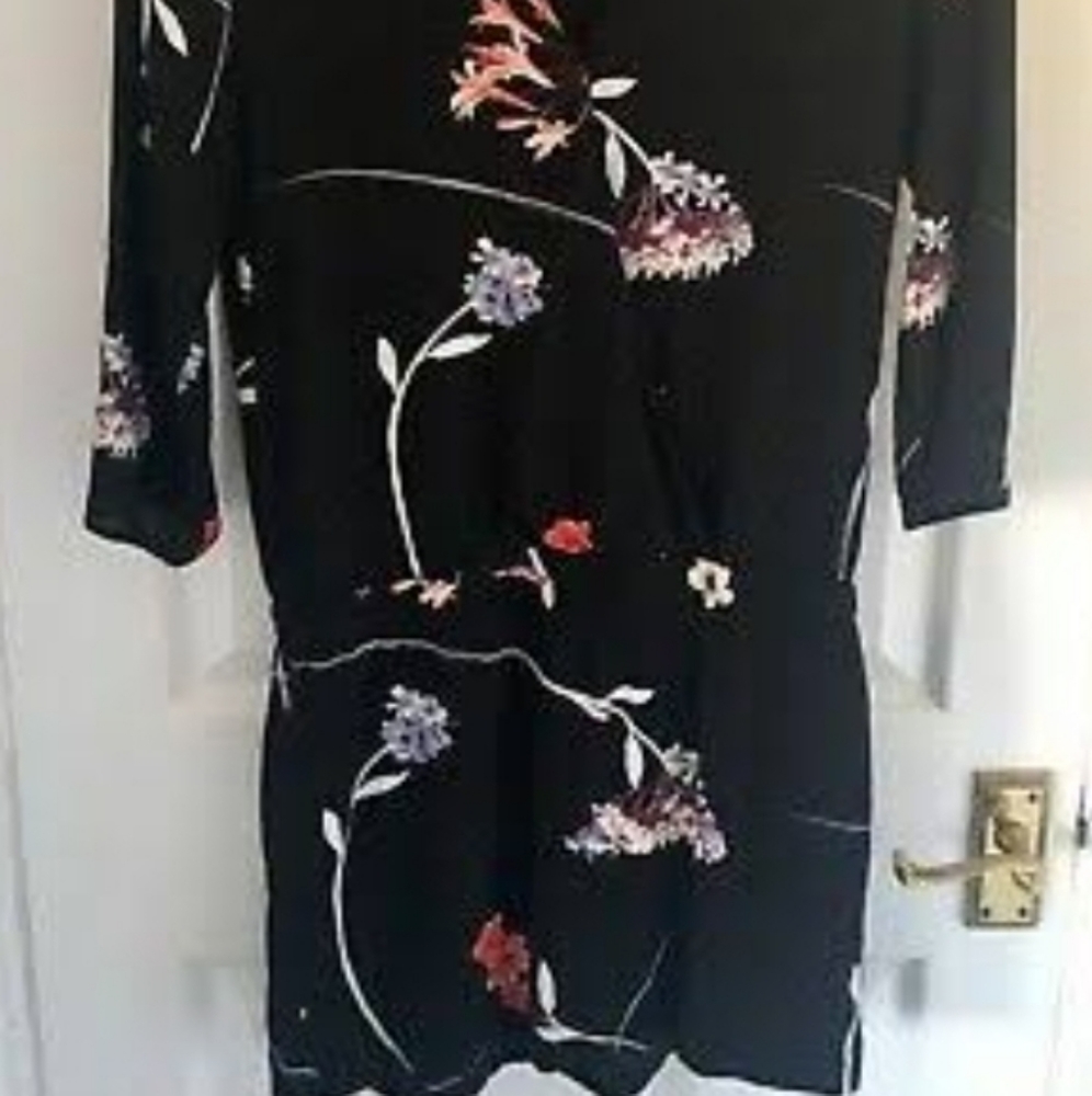 FLORAL MINI DRESS - Picture 2 of 3